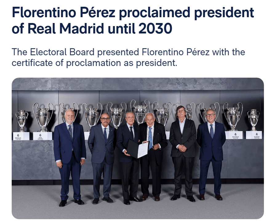 抢头条！2026世界杯开幕之际 皇马官宣弗洛伦蒂诺上任